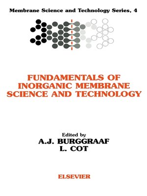 cover image of Fundamentals of Inorganic Membrane Science and Technology